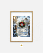 Christmas Wreath Welcome
