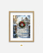 Christmas Wreath Welcome
