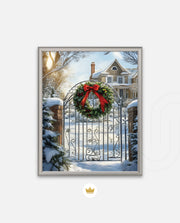 Christmas Wreath Welcome