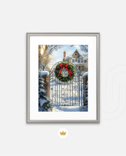 Christmas Wreath Welcome