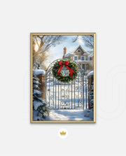 Christmas Wreath Welcome