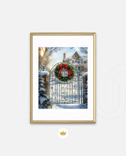 Christmas Wreath Welcome