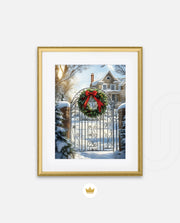 Christmas Wreath Welcome