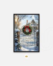 Christmas Wreath Welcome
