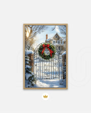 Christmas Wreath Welcome