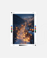 Snowfall Town Lights