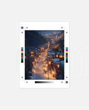 Snowfall Town Lights