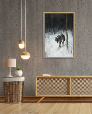 Lone Wolf in Winter