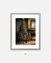 Fireside Christmas Elegance