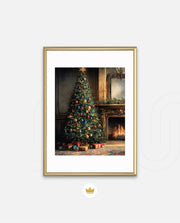 Fireside Christmas Elegance