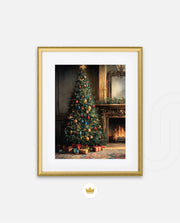 Fireside Christmas Elegance