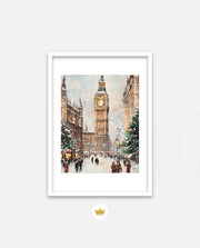 Big Ben Holiday Snowfall