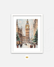 Big Ben Holiday Snowfall