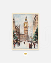 Big Ben Holiday Snowfall