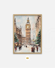 Big Ben Holiday Snowfall