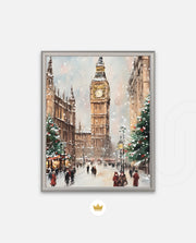 Big Ben Holiday Snowfall