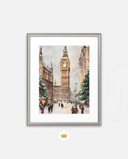 Big Ben Holiday Snowfall