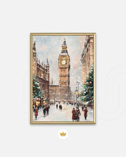 Big Ben Holiday Snowfall