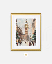 Big Ben Holiday Snowfall