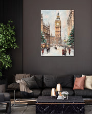 Big Ben Holiday Snowfall