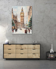 Big Ben Holiday Snowfall