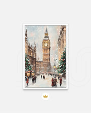 Big Ben Holiday Snowfall