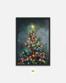 Abstract Christmas Radiance