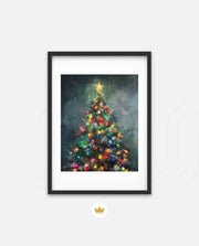 Abstract Christmas Radiance