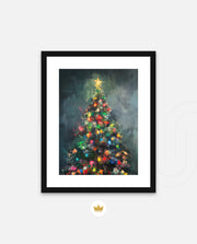 Abstract Christmas Radiance