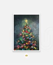 Abstract Christmas Radiance