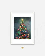 Abstract Christmas Radiance