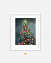 Abstract Christmas Radiance