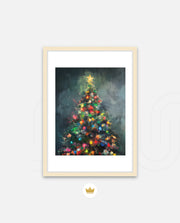 Abstract Christmas Radiance