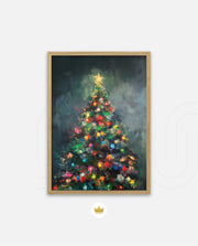 Abstract Christmas Radiance