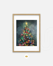 Abstract Christmas Radiance