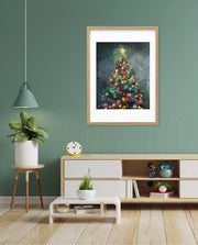 Abstract Christmas Radiance