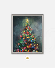 Abstract Christmas Radiance