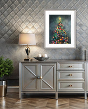 Abstract Christmas Radiance