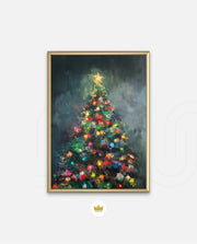 Abstract Christmas Radiance