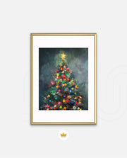 Abstract Christmas Radiance