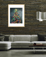 Abstract Christmas Radiance