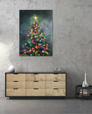 Abstract Christmas Radiance