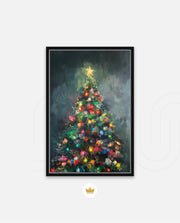 Abstract Christmas Radiance