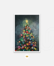 Abstract Christmas Radiance