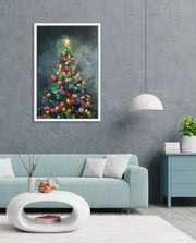 Abstract Christmas Radiance