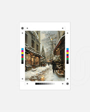 Snowy Market Lane