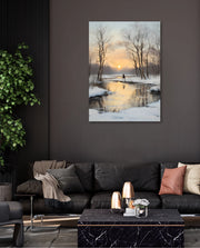 Winter Sunset Tranquility