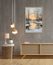 Winter Sunset Tranquility