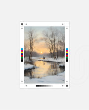 Winter Sunset Tranquility