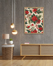 Poinsettia Holiday Pattern
